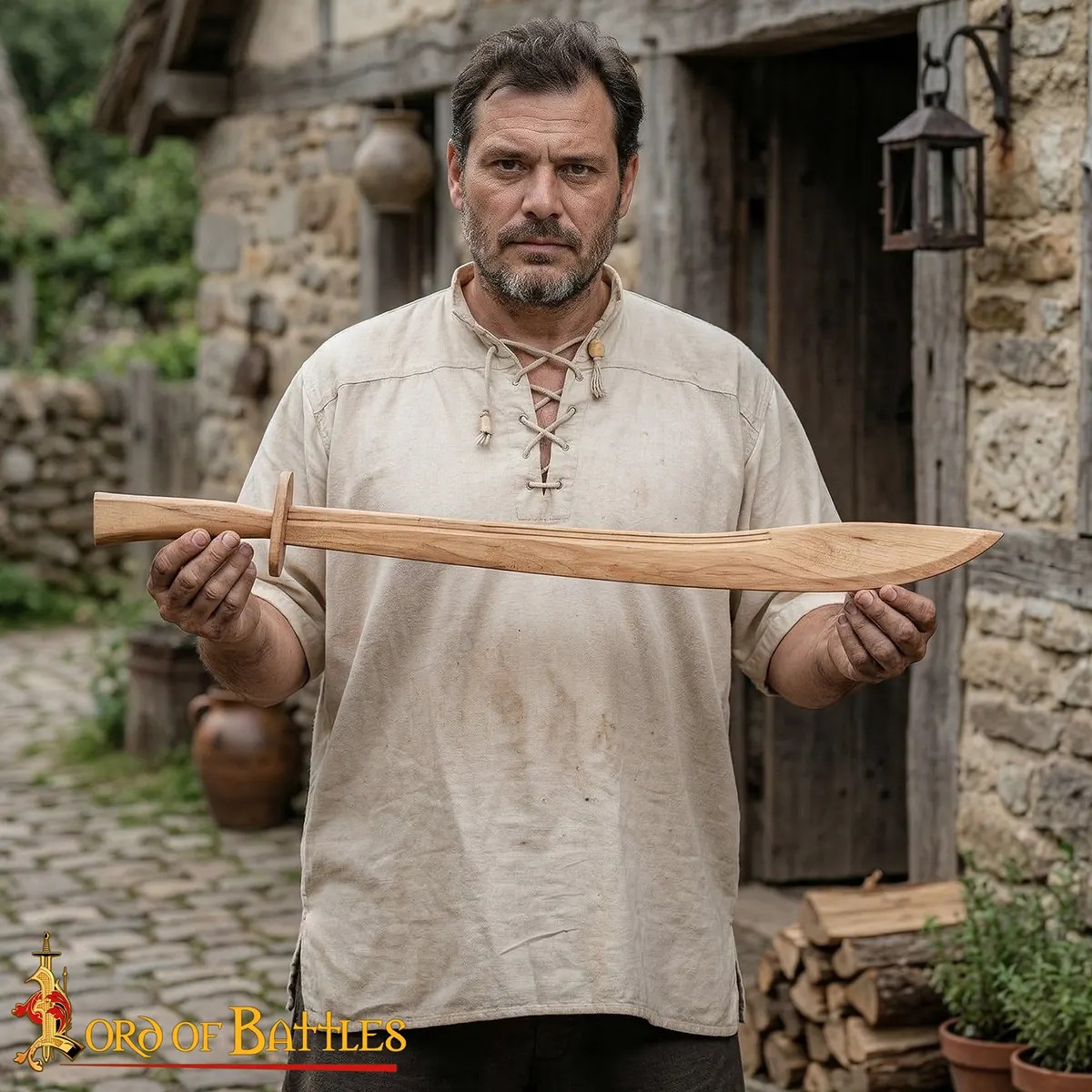 Wooden Chinese Dao Sword - Steam Beech Timber - Image 7