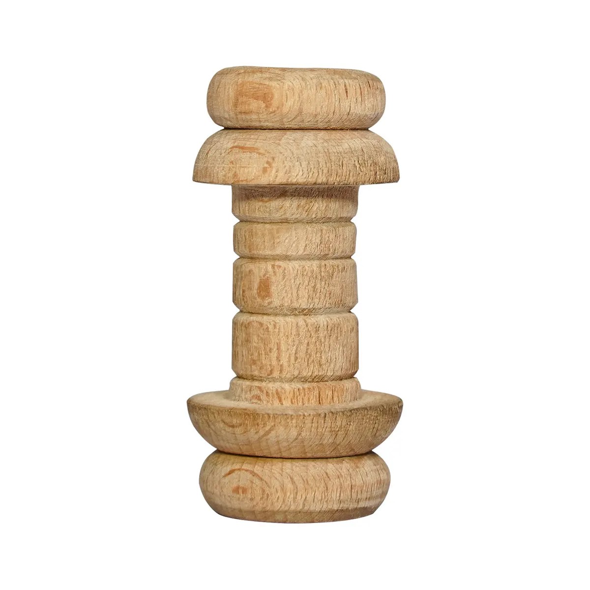 Historical Turned Hardwood Thread Spool - Small