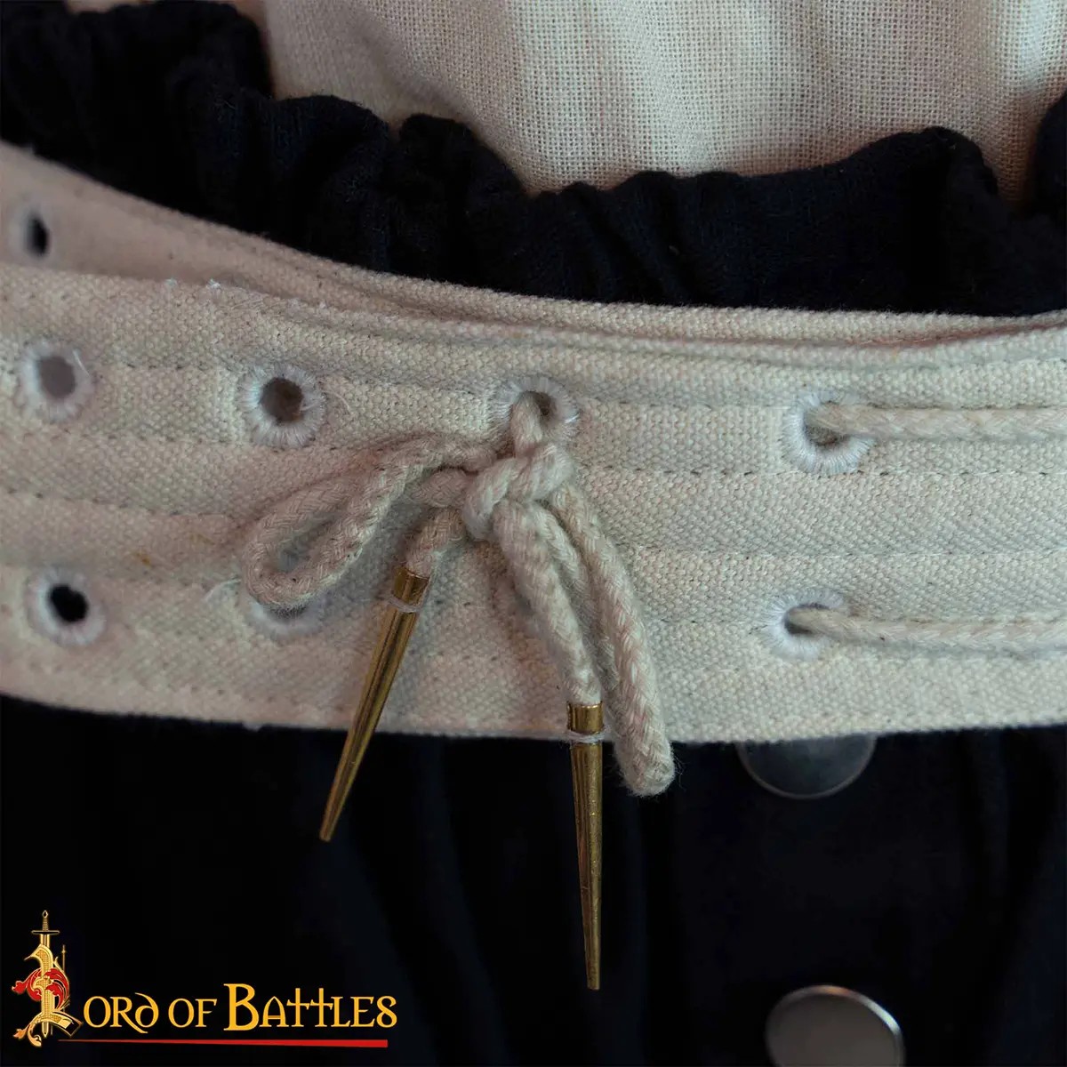 13th Century Padded Canvas Arming Belt (Lendenier) - Image 3