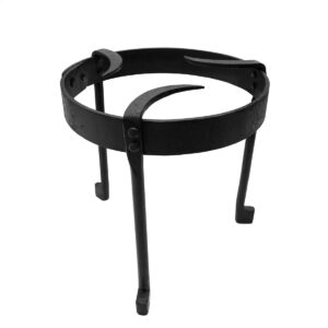 Medieval Hand-Forged Iron Campfire Cooking Tripod