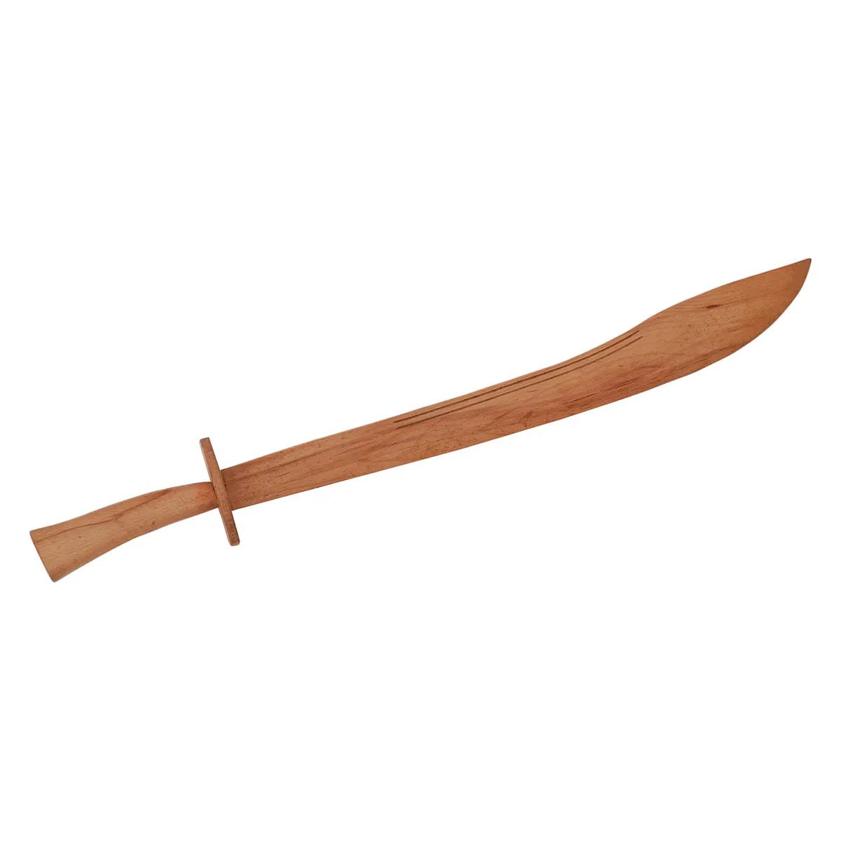 Wooden Chinese Dao Sword - Steam Beech Timber