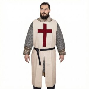 Medieval Templar Knight Canvas Cotton Crusader Tabard