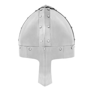 Early Medieval 18-Gauge Steel Spangenhelm Helmet