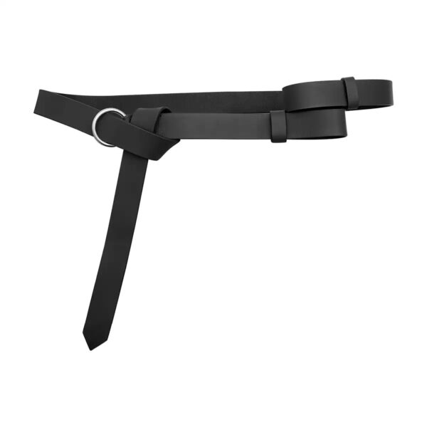 Medieval Dual-Strap Leather Sword Hanger Belt