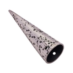 Hand-Forged Iron Spear Butt Cap ? 14-Gauge Ferrule