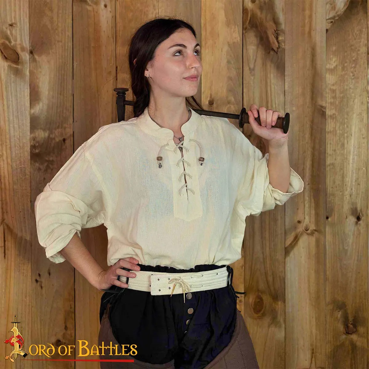 13th Century Padded Canvas Arming Belt (Lendenier) - Image 4